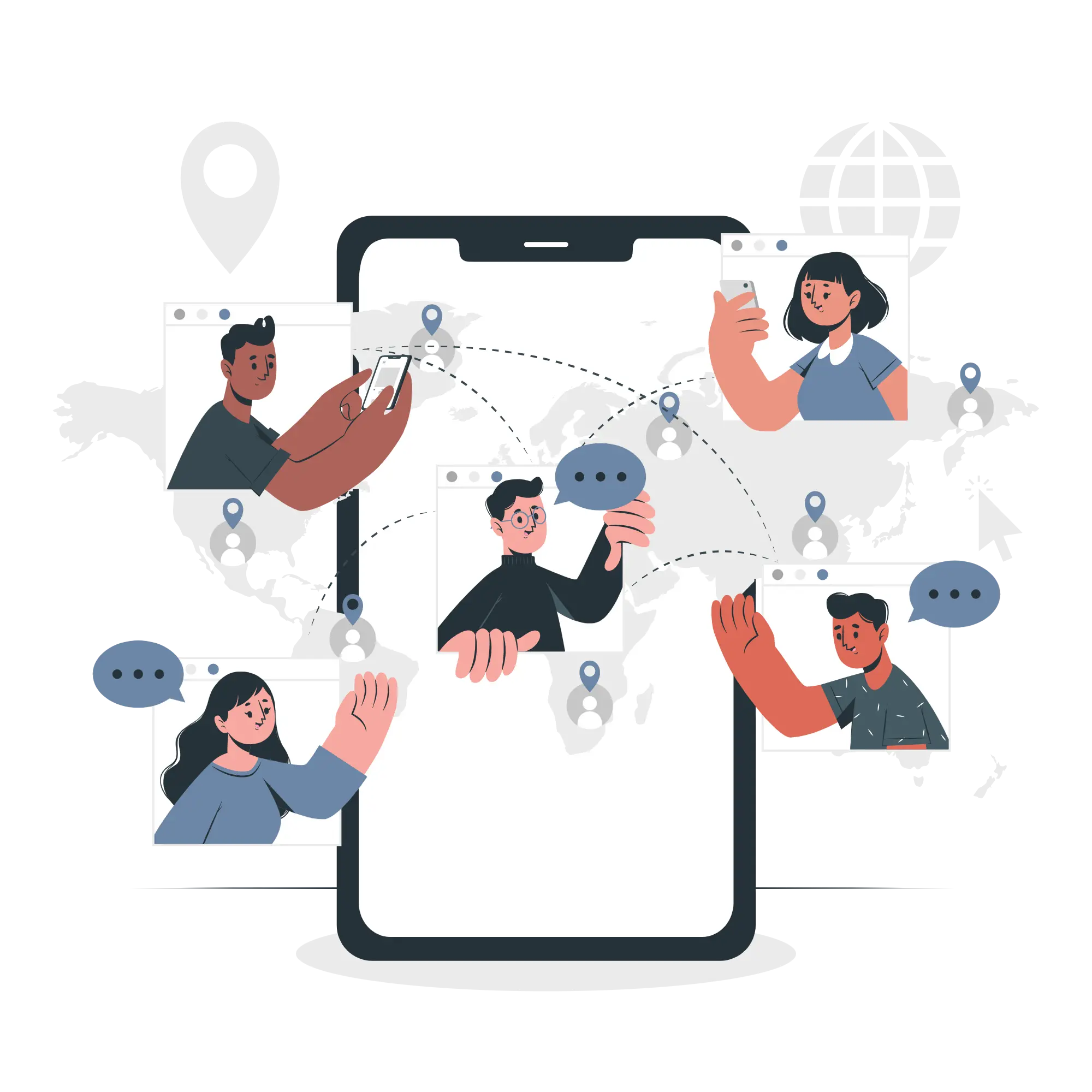 Seamless eSIM App Illustration